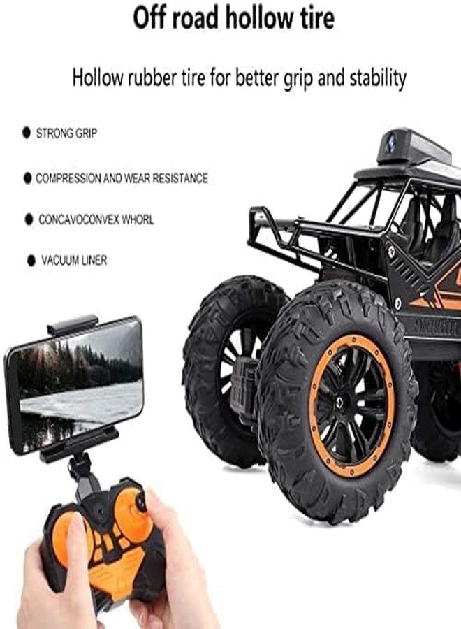 VIKINGS Rc Cars with 720P Hd FPV WiFi Camera|2.4Ghz 1/18 Scale Off-Road Remote Control Truck Monster Trucks for Toddlers Kids|Multicolor - Image 4